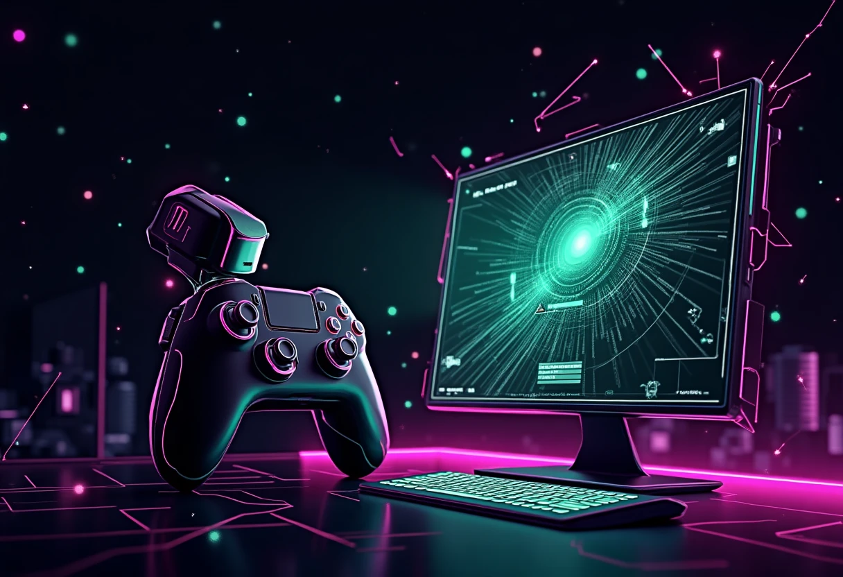 Illustration de connexions numériques