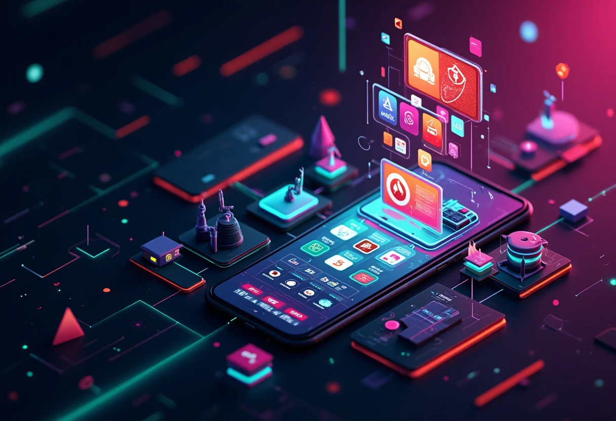 Vibrant social media apps