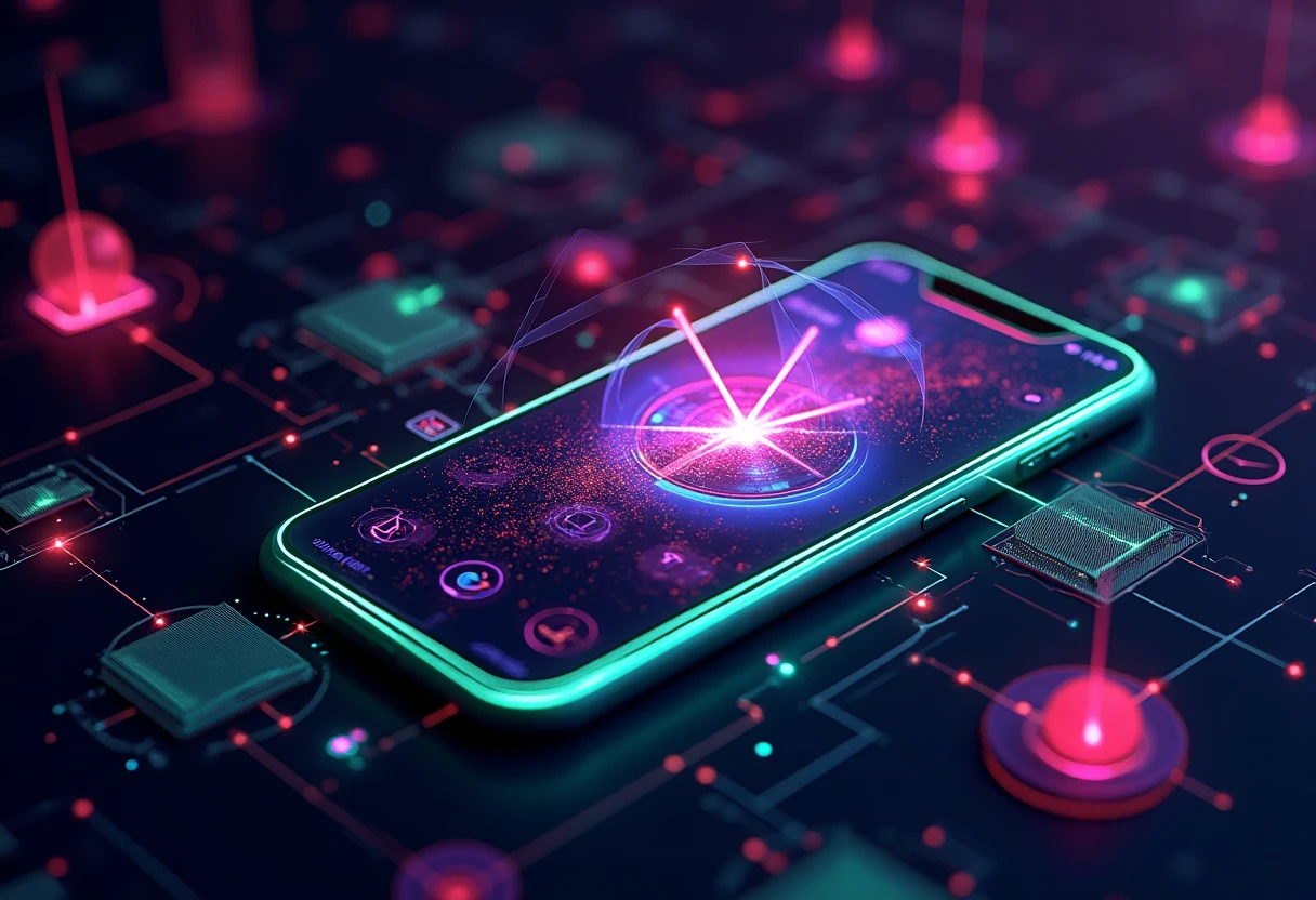 Global connections illustration