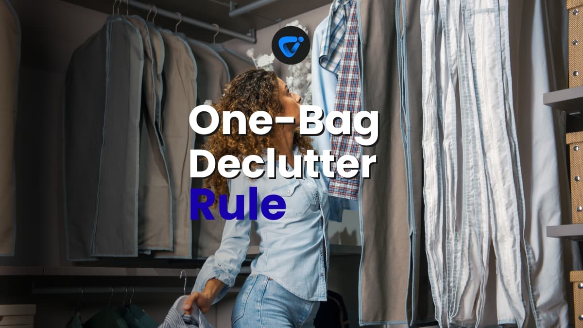 One-Bag Rule Routine for Daily Clutter Control